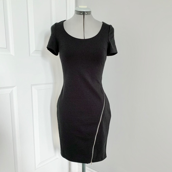 Express Zipper Accent Dress - Picture 1 of 7